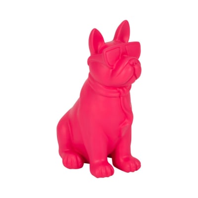 ESCULTURA BOSTON TERRIER PINK