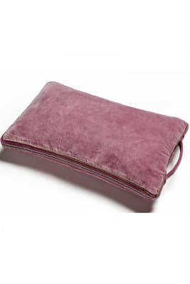 COJIN RIÑONERA BORDE LILAC