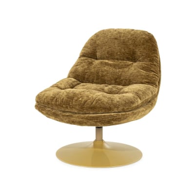 BUTACA GIRATORIA TROMBA MUSTARD