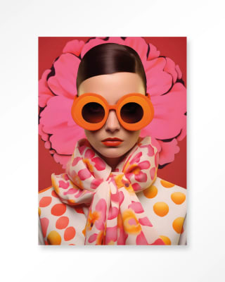 CUADRO PINK FLOWER