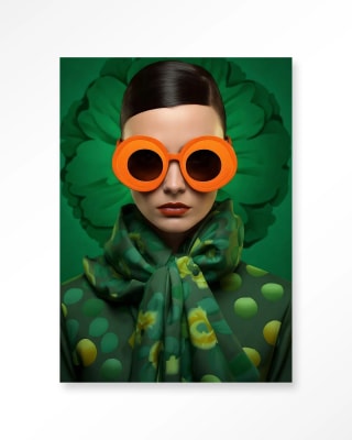 CUADRO GREEN FLOWER