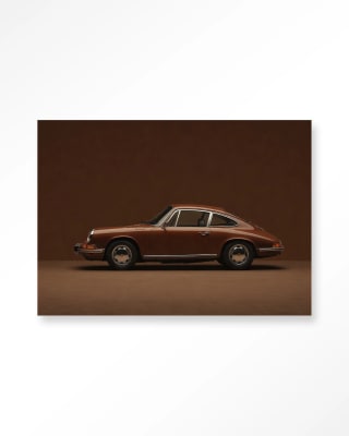 CUADRO BROWN PORSCHE