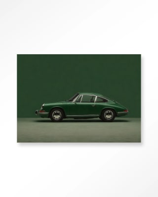 CUADRO GREEN PORSCHE