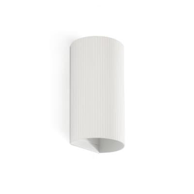 LAMPARA DE PARED SOLE BLANCA ESTRIADO