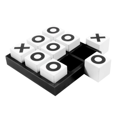 ADORNO TIC TAC TOE NEGRO