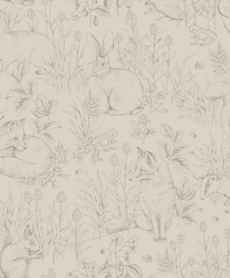WALLPAPER FOREST FRIENDS