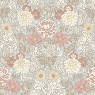 WALLPAPER DHALIA GARDEN MULTI