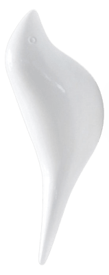 COLGADOR BIRD WHITE