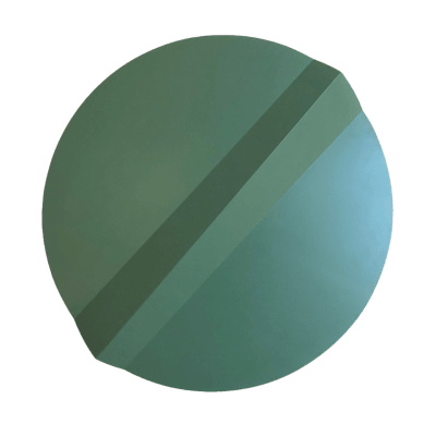 WALL ART METALICO VERDE1