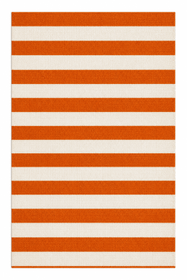 ALFOMBRA RAYAS NARANJA