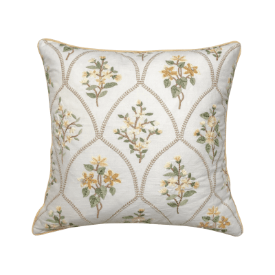 FUNDA FLORES AMARILLO