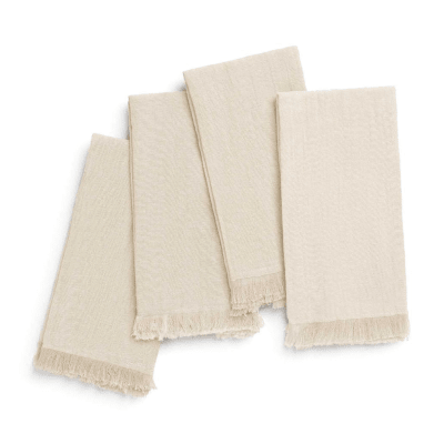 SERVILLETA PACK 4 UNID LAYER CRUDO