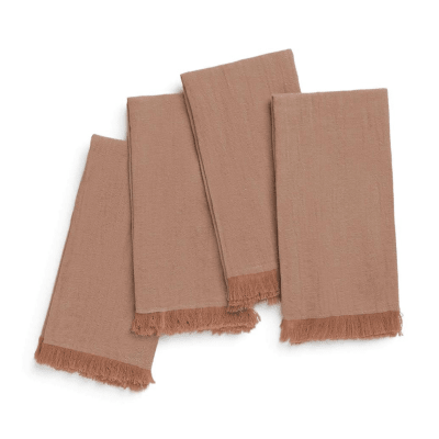 SERVILLETA PACK 4 UNID LAYER TIERRA