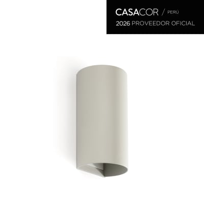 LAMPARA DE PARED SOLE GRIS 2L