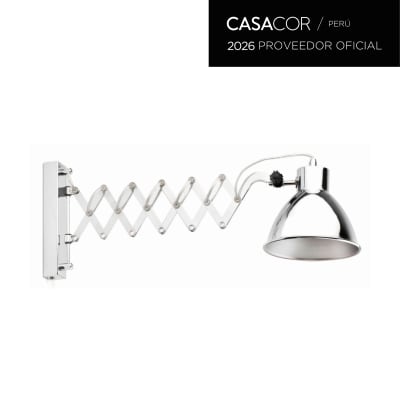PETRA APLIQUE EXTENSIBLE CROMO 1 x E14 40W