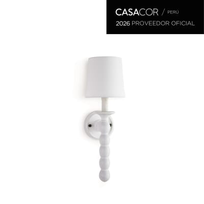 APLIQUE PERENNIAL WHITE