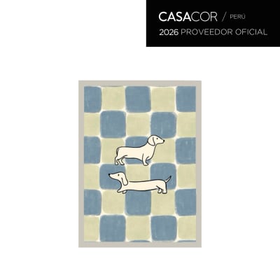 CUADRO CANE SALSICCIA 1