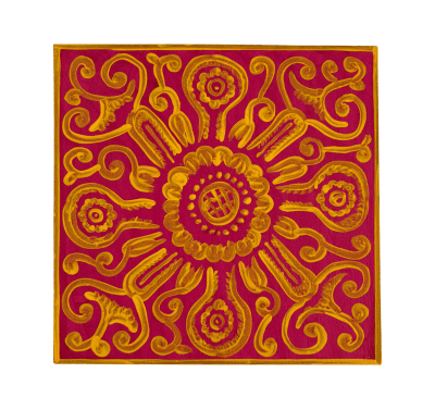 CUADRO AYACUCHO FUCSIA