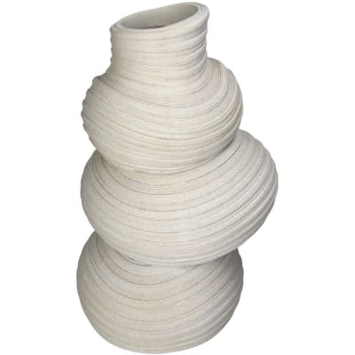 VASE POLY BEIGE1