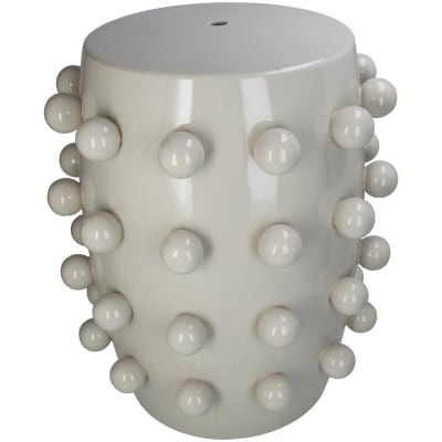 TABURETE BALL IVORY