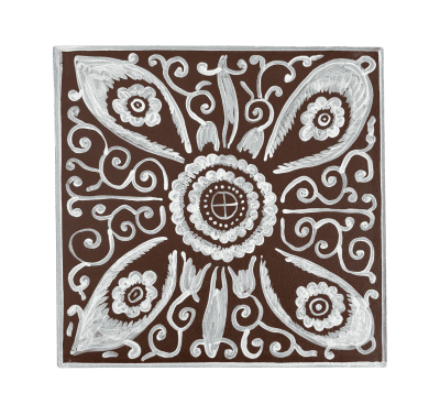 CUADRO AYACUCHO MARRON OSCURO
