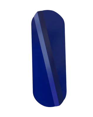 WALL ART METALICO OVALADO AZUL1