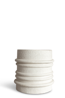 MACETA PRESTON WHITE L
