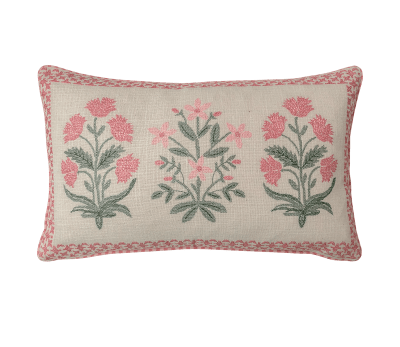 FUNDA RIÑONERA FLORES ROSADAS