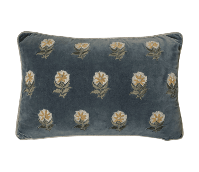 FUNDA RIÑONERA AZUL FLORES