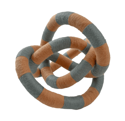 NUDO SFERA CLASSIC AGUAMARINO Y CAPUCCINO