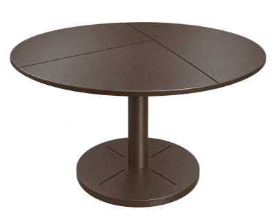 MESA DE COMEDOR SKY CHÁ MARRON1