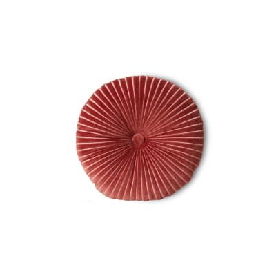 COJIN ROUND RIPPLE BURGUNDY