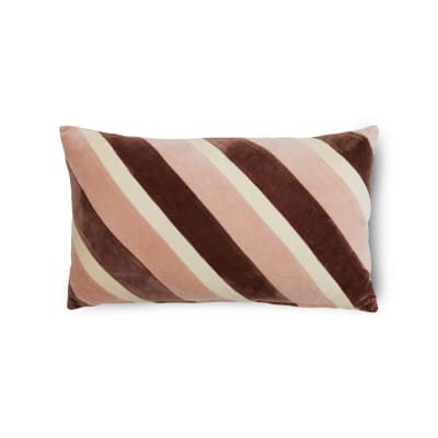 COJIN STRIPED VELVET ROSE