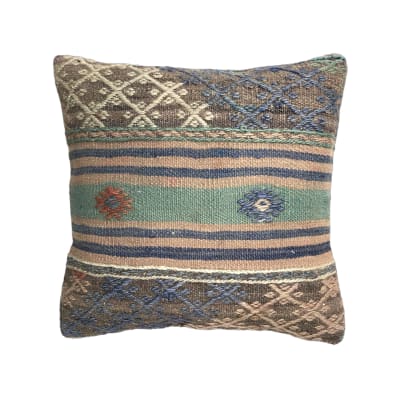 FUNDA TURCA 40X40 2 FLOWERS1