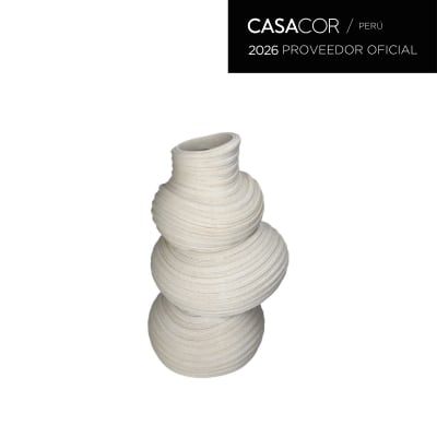 VASE POLY BEIGE