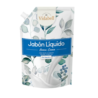 Jabón Líquido Crema 750ml. Vidabell