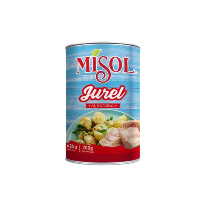 Jurel al Natural 425 gr. Misol | Super Costo | Pañales y productos de ...