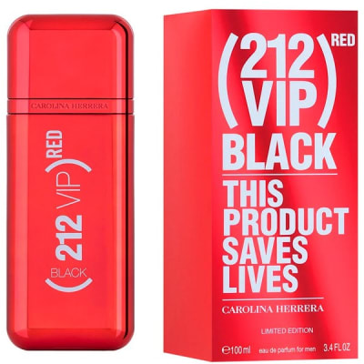 CAROLINA HERRERA 212 VIP BLACK RED MEN 100 ML EDP1
