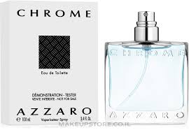 AZZARO CHROME MEN 100 ML EDT TESTER1