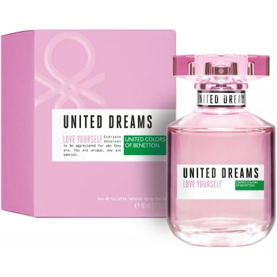 BENETTON UNITED DREAMS LOVE YOURSELF 80 ML EDT WOMAN1