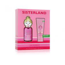 BENETTON ESTUCHE SISTERLAD PINK RASPERRY EDT 80 ML + BODY LOTION 75 ML1