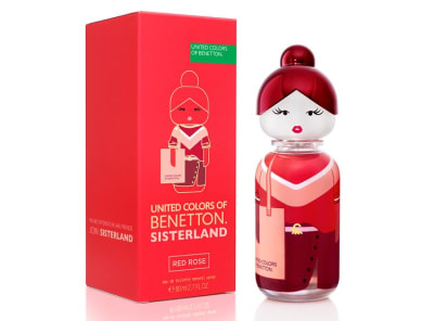 UNITED COLORS OF BENETTON SISTERLAND RED ROSE 80 ML EDT1