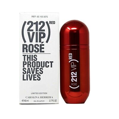 CAROLINA HERRERA 212 VIP ROSE RED WOMAN TESTER EDP 80 ML1