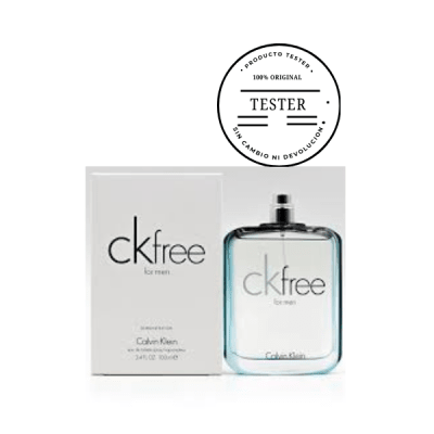 CALVIN KLEIN CK FREE FOR MEN 100 L EDT TESTER1