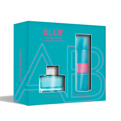 ANTONIO BANDERAS BLUE SEDUCTION WOMAN 80 ML + DESODORANTE SPRAY 150 ML1