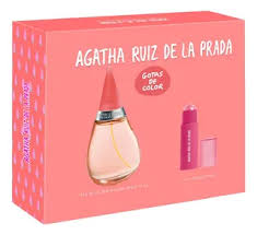 AGATHA RUIZ DE LA PRADA ESTUCHE GOTAS DE COLOR EDT 100 ML +BARRA DE LABIOS Y MEJILLAS 5 GR1