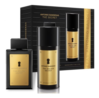 ANTONIO BANDERAS ESTUCHE THE GOLDEN SECRET 100 ML MEN + DEODORANT 150 ML1