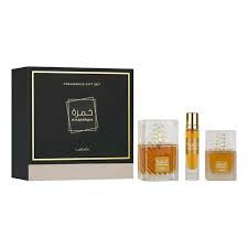 LATAFFA ESTUCHE KHAMRAH 100 ML EDP +12 ML +HAIR MIST 50 ML UNISEX1