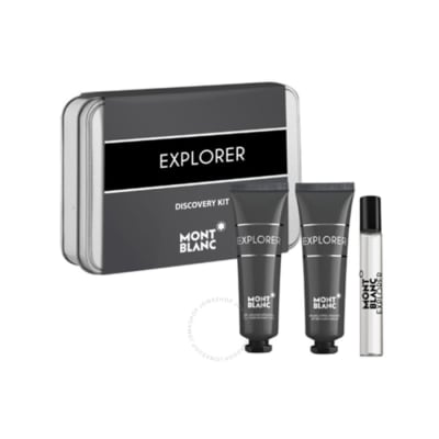MONT BLANC EXPLORER 7.5 ML+AFTER SHAVE 30 ML+SHOWER GEL 30 ML+1