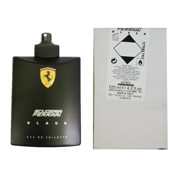 SCUDERIA FERRARI BLACK125 ML EDT TEST1